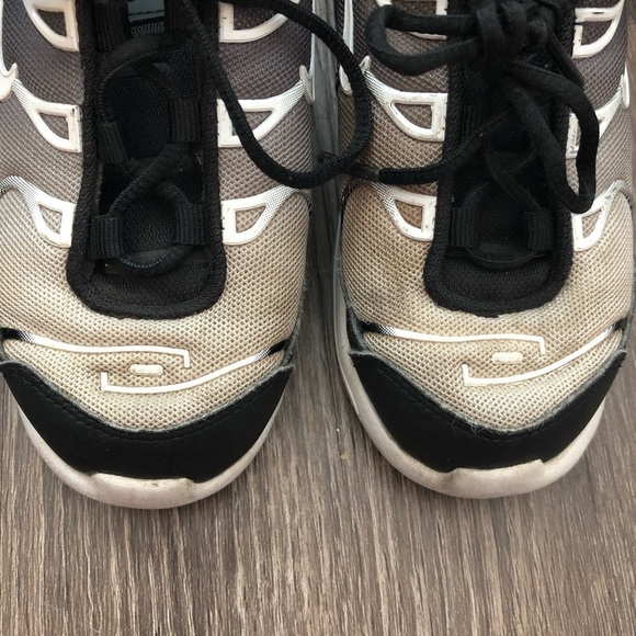 Nike Air Max Plus Black & White Sneakers - Picture 9 of 10